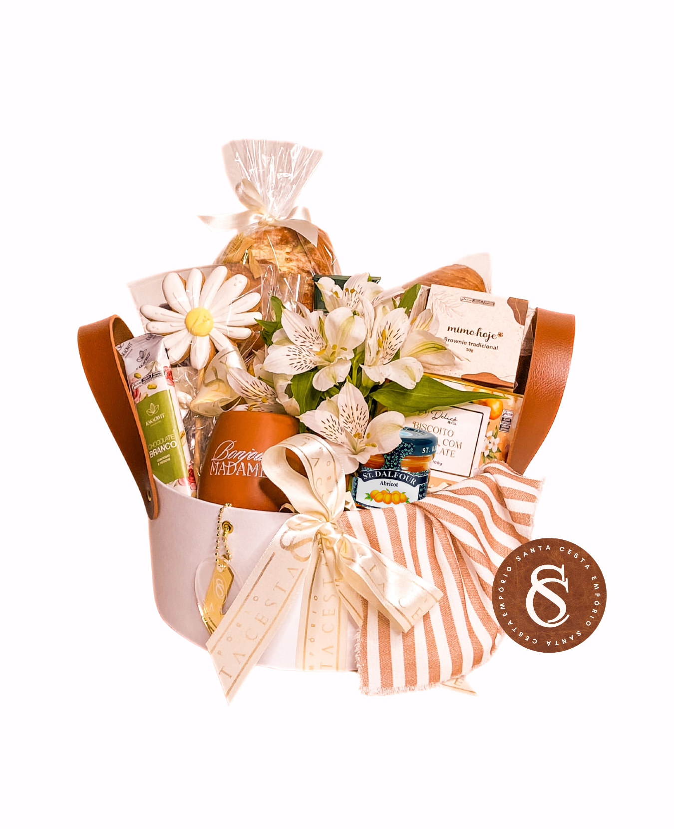 CESTA DE CAFÉ DA MANHÃ - BONJOUR MADAME