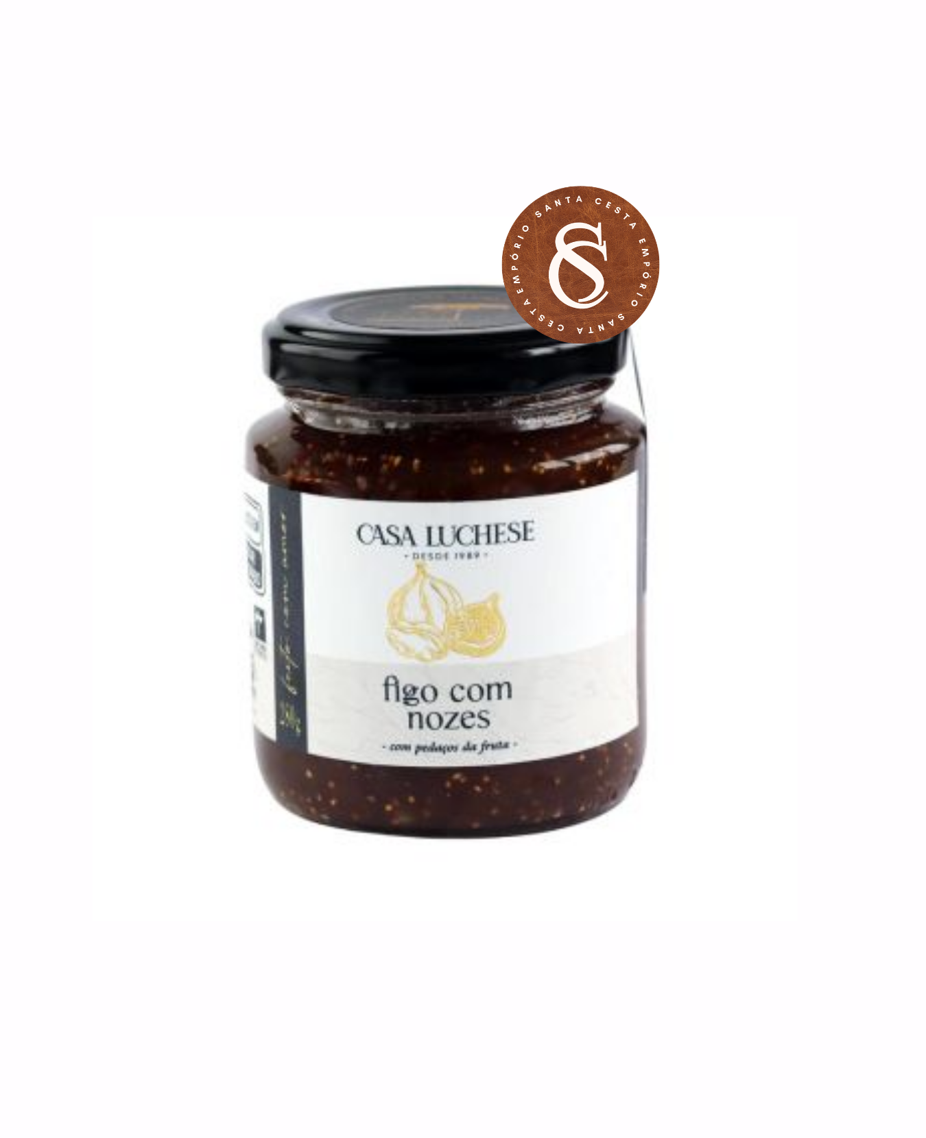 GELEIA DE FIGO COM NOZES CASA LUCHESE 260G