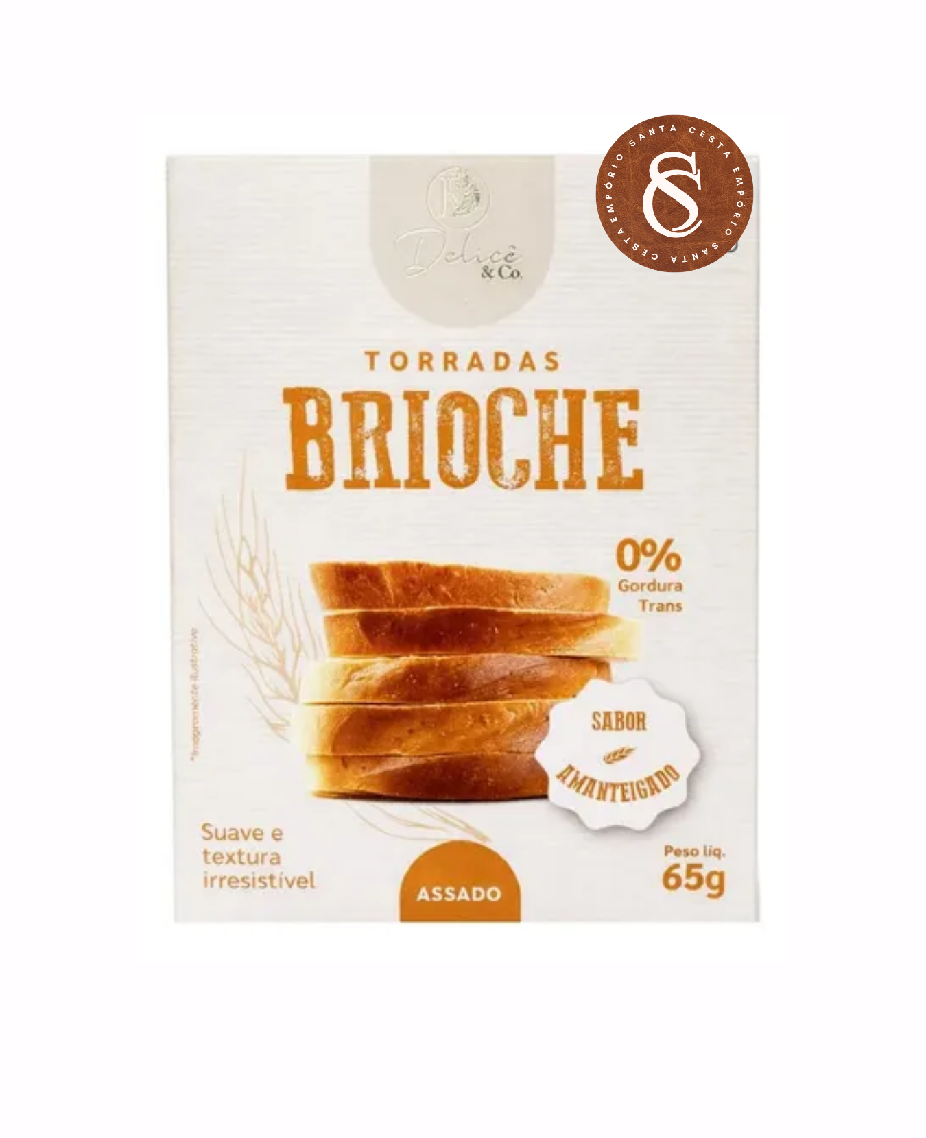 TORRADAS BRIOCHE DELICÊ 65G