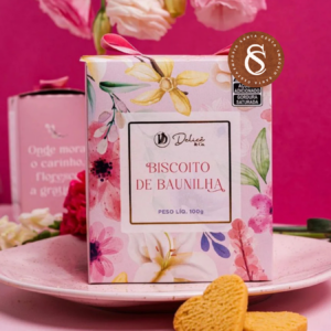 BISCOITO DE BAUNILHA DELICÊ 100G