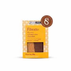 BISCOITO DE CENOURA COM CHOCOLATE FIBRATTO 50G