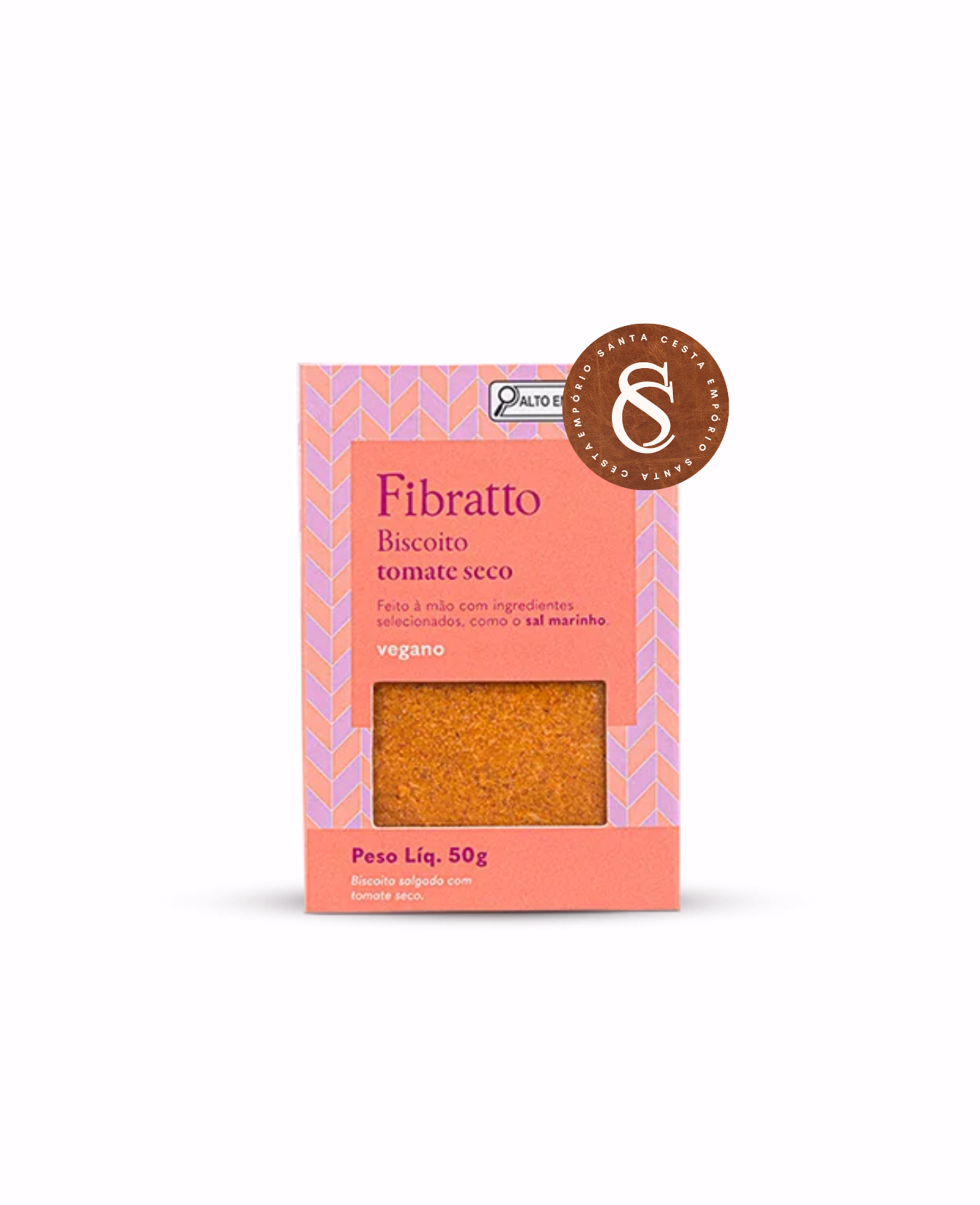 BISCOITO DE TOMATE SECO FIBRATTO 50G