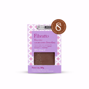 BISCOITO DE CACAU COM CHOCOLATE FIBRATTO 50G