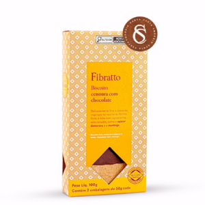 BISCOITO DE CENOURA COM CHOCOLATE FIBRATTO 100G