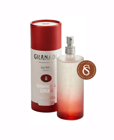 COLÔNIA CARDAMOMO E GENGIBRE GRANADO 230ML