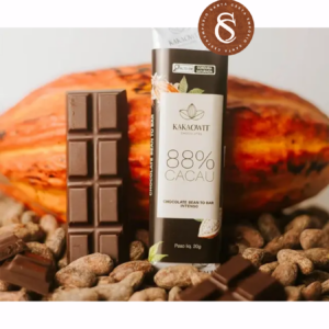 MINI BARRA DE CHOCOLATE 88% CACAU KAKAOWIT 20G