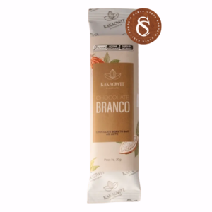 MINI BARRA DE CHOCOLATE BRANCO KAKAOWIT 20G