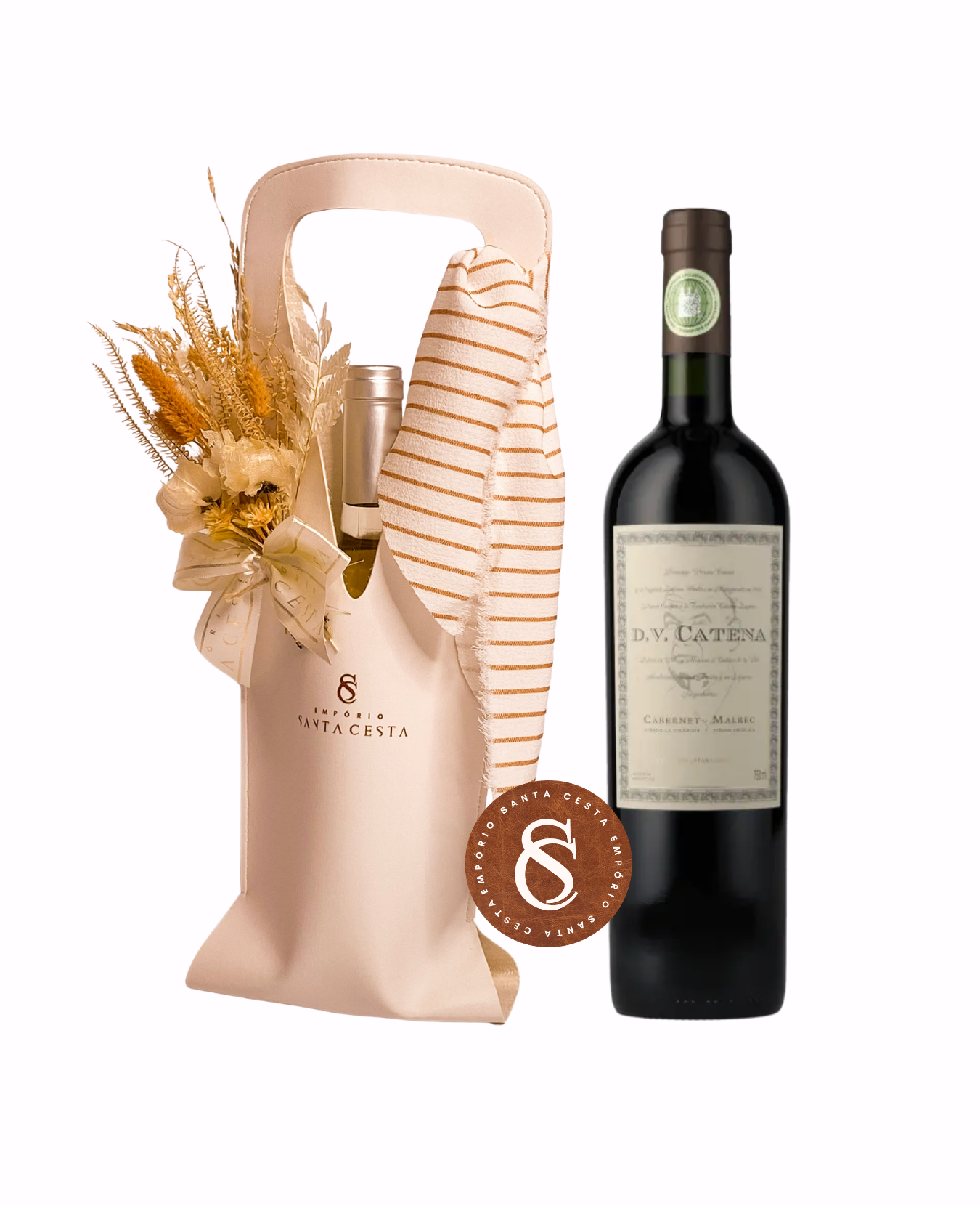 VINTAGE WINE BAG – COM VINHO FINO TINTO SECO CABERNET MALBEC DV CATENA