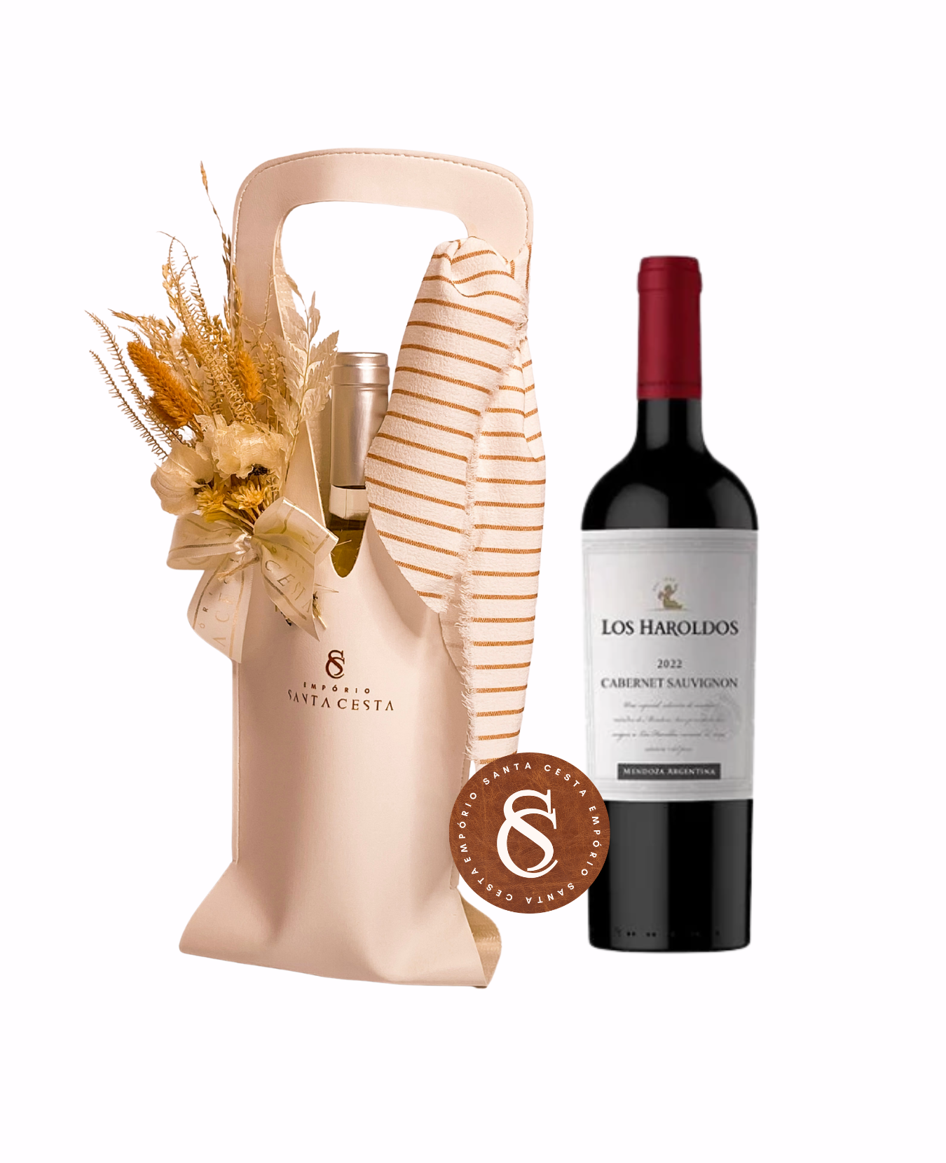 VINTAGE WINE BAG – COM VINHO TINTO SUAVE CABERNET SAUVIGNON LOS HAROLDOS