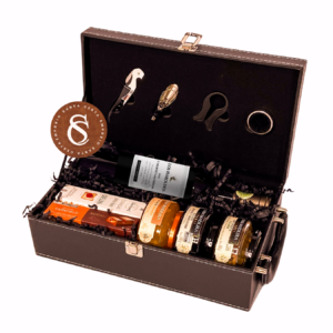 PRESTIGE WINE BOX DUO - COM VINHO TINTO SUAVE CABERNET SAUVIGNON LOS HAROLDOS