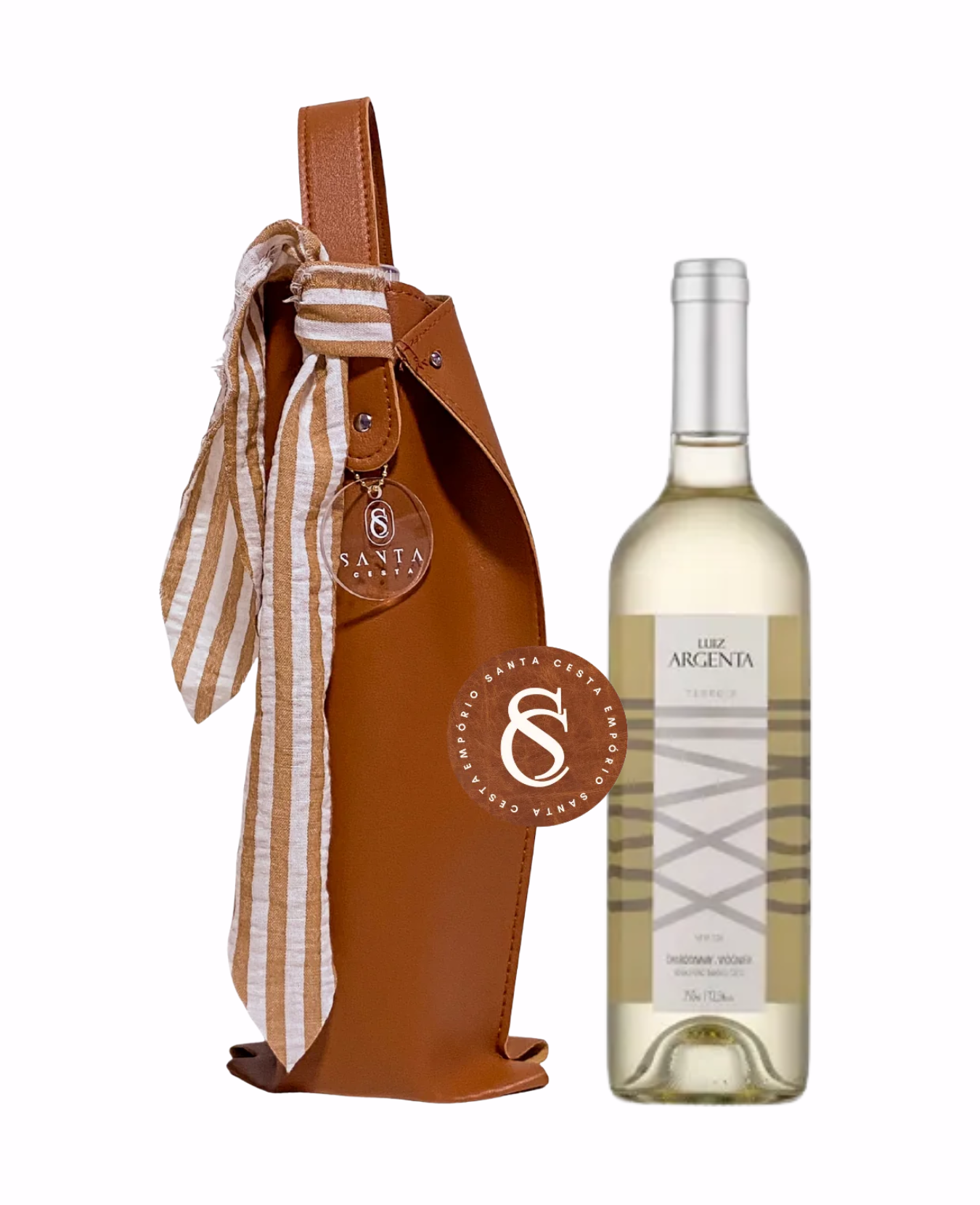 RUSTIC WINE BAG – COM VINHO BRANCO SECO CHARDONNAY-VIOGNIER LUIZ ARGENTA