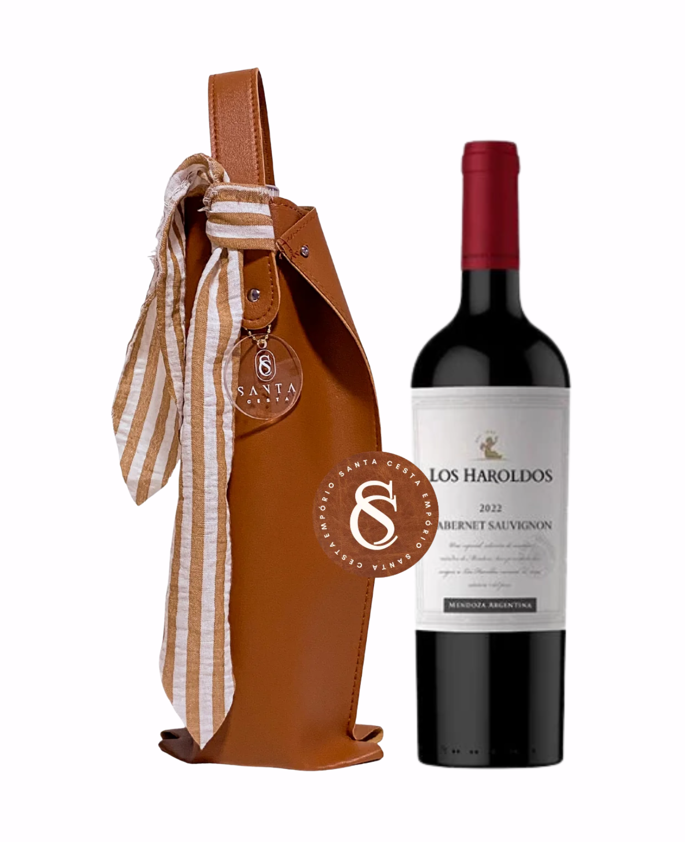 RUSTIC WINE BAG – COM VINHO TINTO SUAVE CABERNET SAUVIGNON LOS HAROLDOS