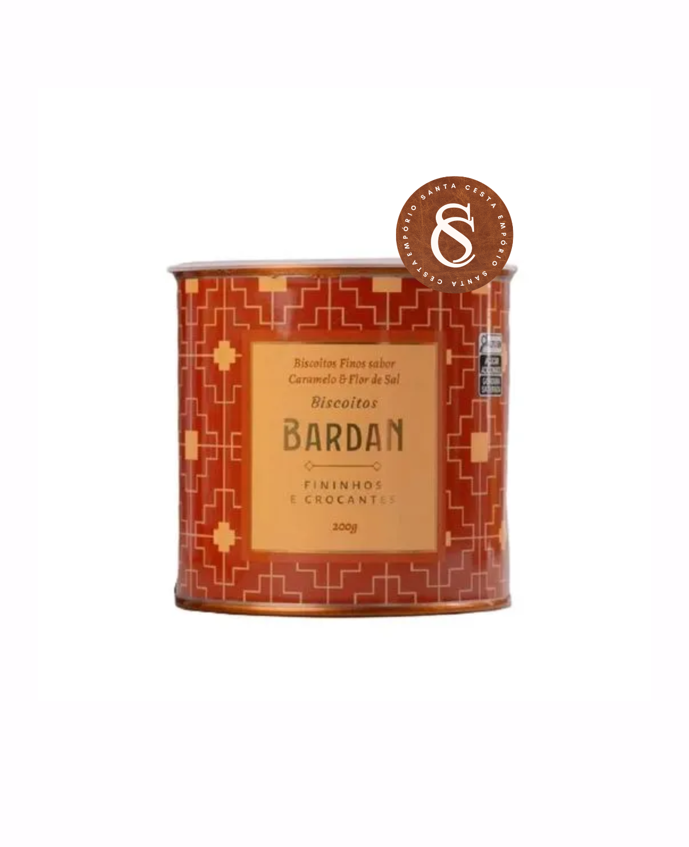 BISCOITO CARAMELO E FLOR DE SAL BARDAN 200G