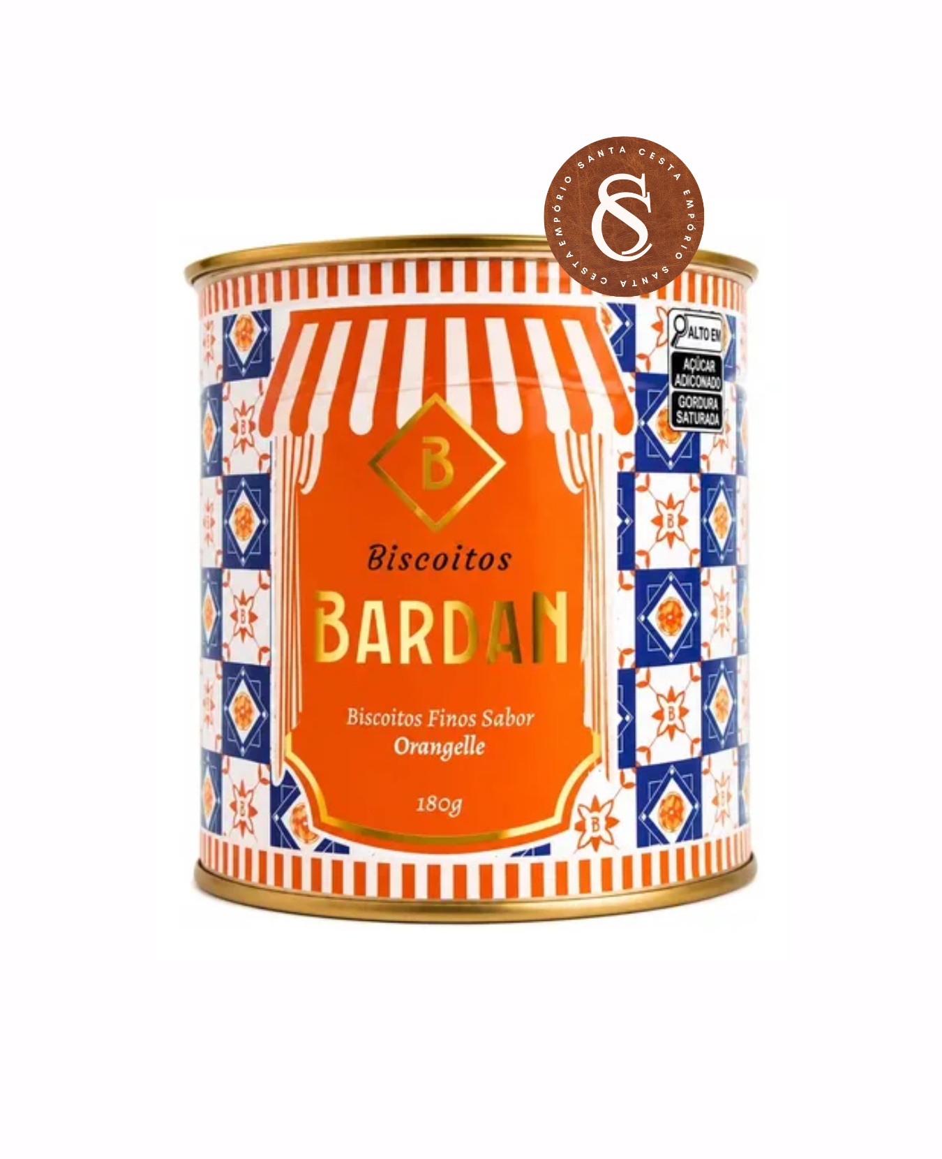 BISCOITO ORANGELLE BARDAN 180G