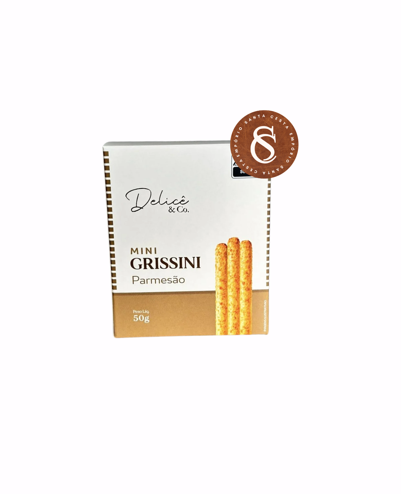 MINI GRISSINI PROVOLONE DELICÊ 50G