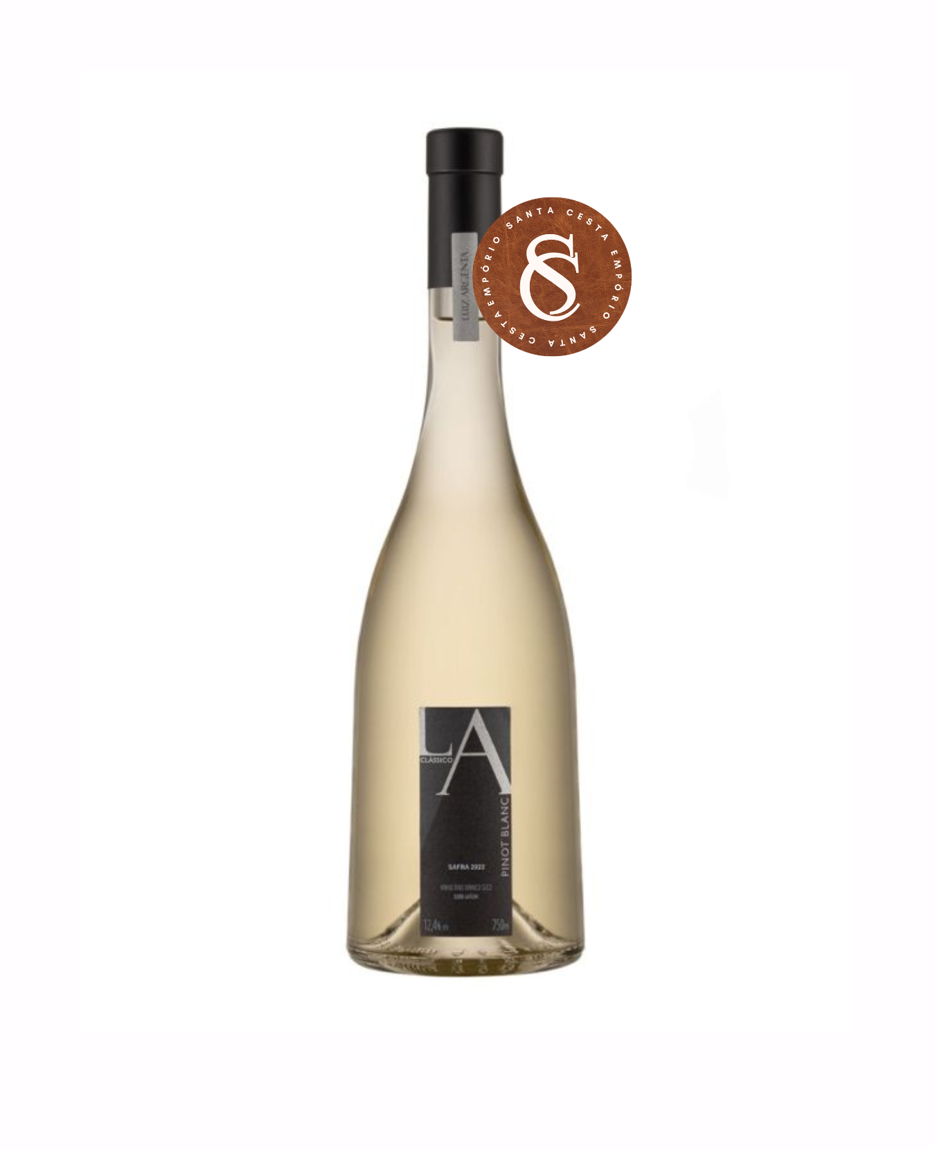 VINHO PINOT BLANC DE NOIR CLASSICO LUIZ ARGENTA 750 ML