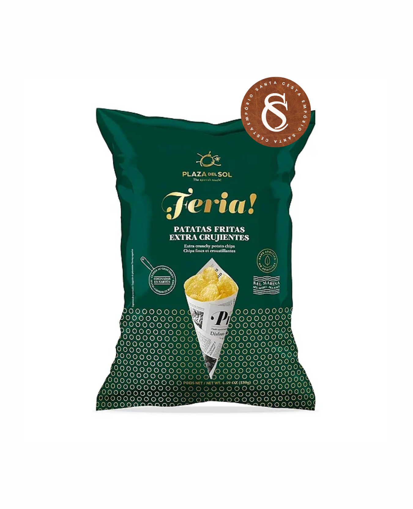 CHIPS DE BATATA EXTRA TERIA PLAZA DEL SOL 40G