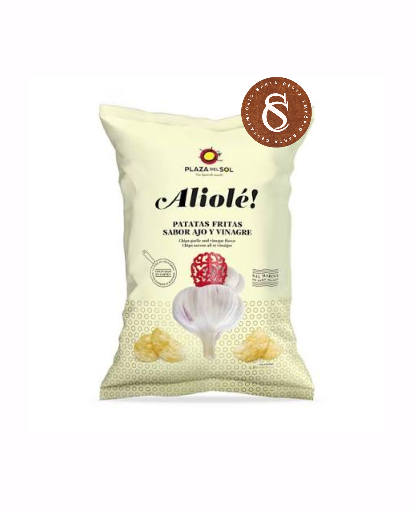 CHIPS DE BATATA SABOR ALIOLE PLAZA DEL SOL 40G