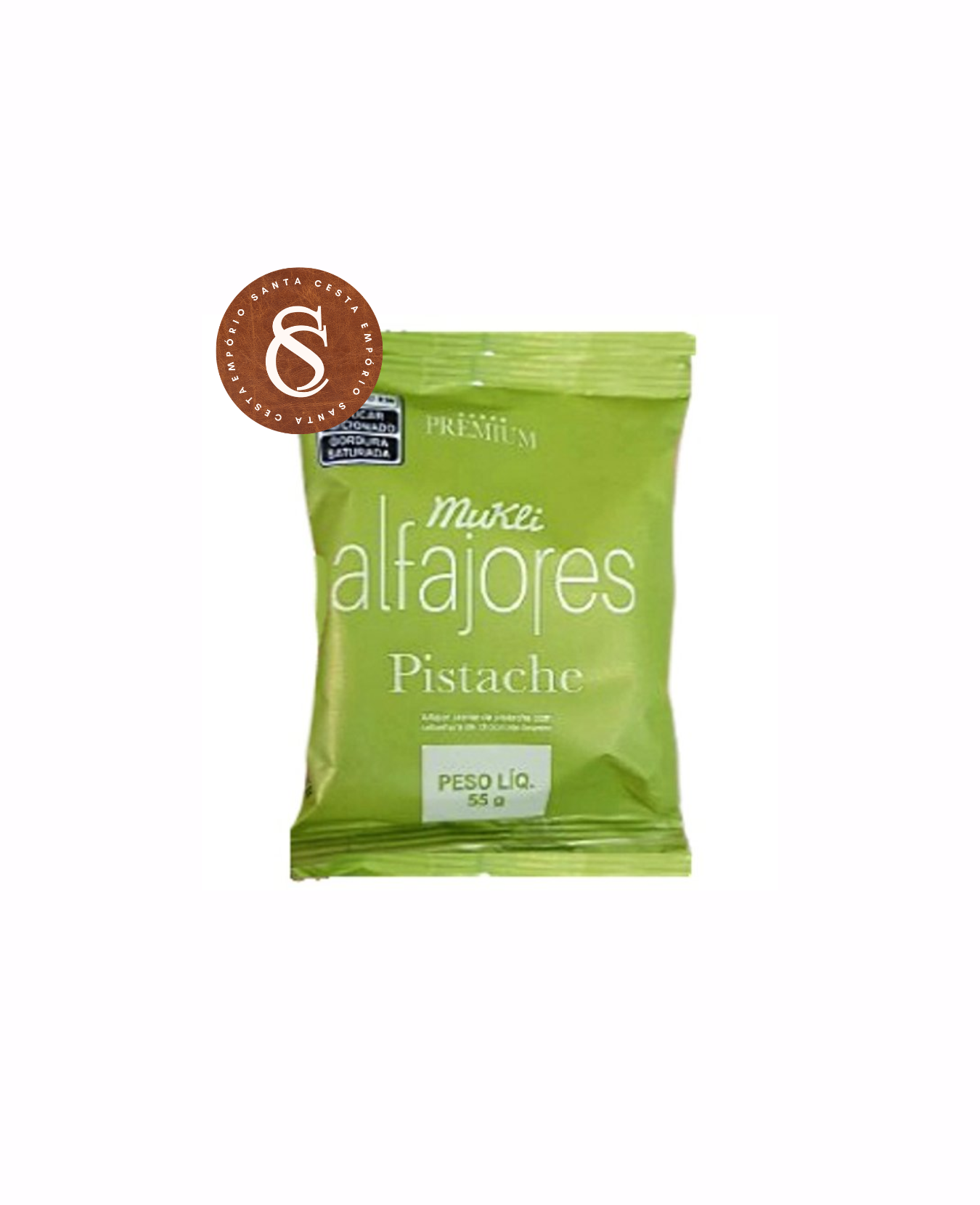 ALFAJOR DE PISTACHE MUKLI 55G