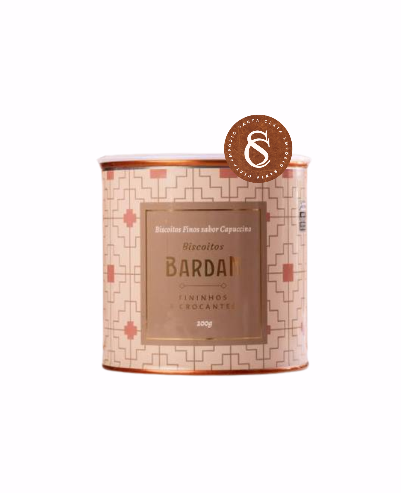 BISCOITO CAPPUCCINO BARDAN 200G