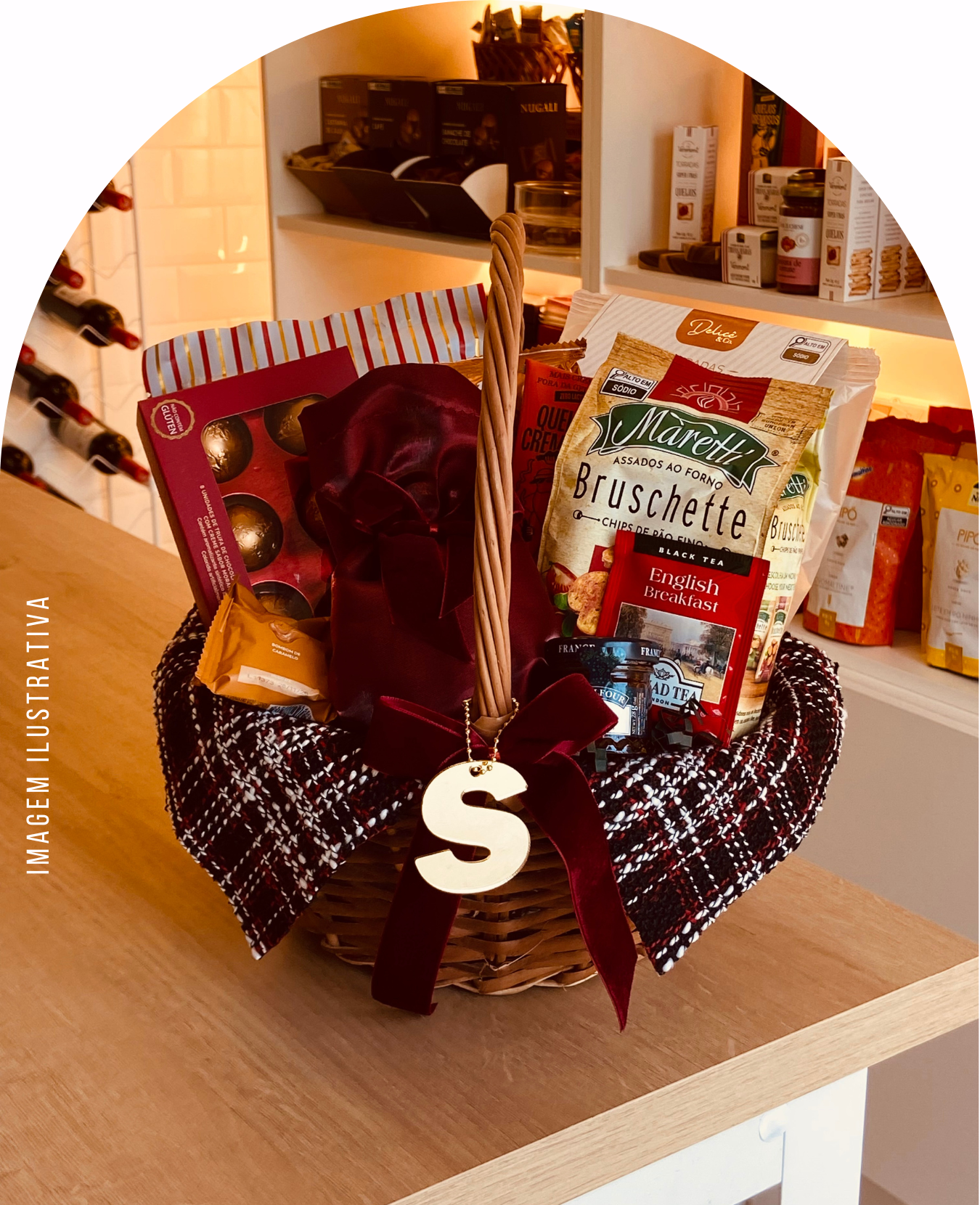 CESTA VELVET CHRISTMAS - Imagem 2