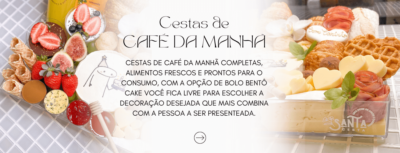 Cesta de café da manhã